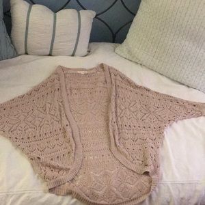 Light pink cardigan
